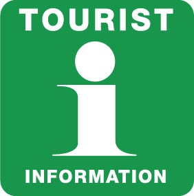 Turistinformation skylt