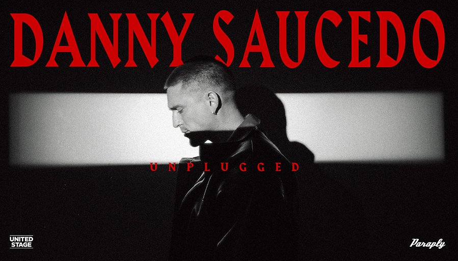 Postebild på Danny Saucedos föreställning Unplugged