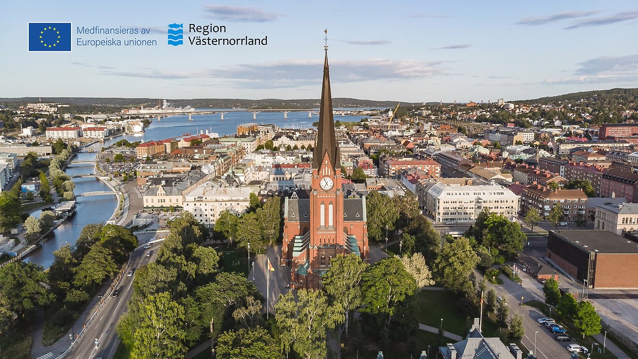 Vy över Sundsvall
